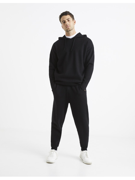 Celio Černá pánská mikina Celio Vesweety