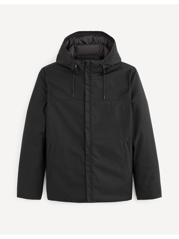 Celio Černá pánská bunda Celio Vuhero