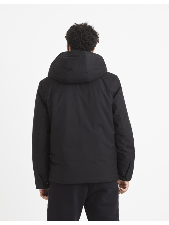 Celio Černá pánská bunda Celio Vuhero