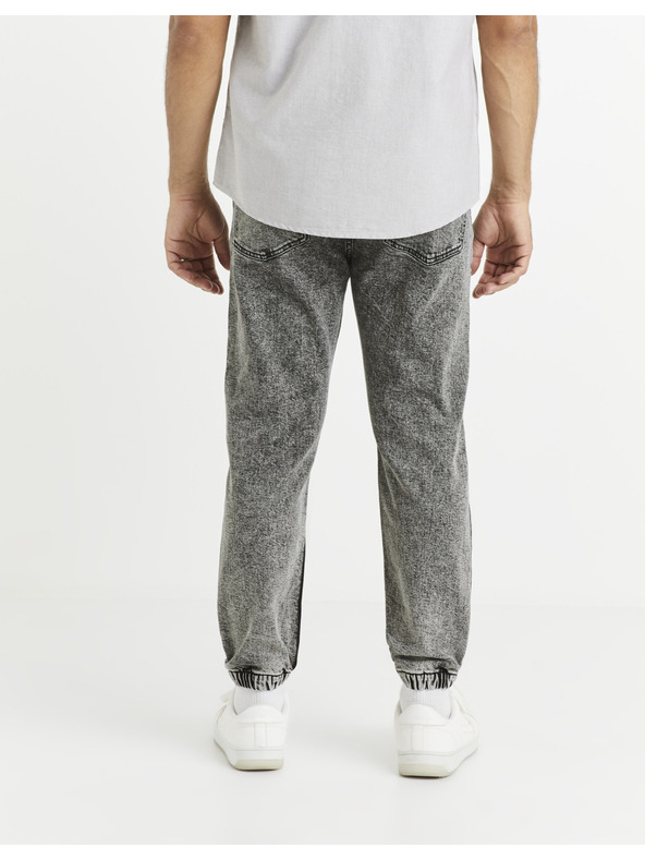 Celio Šedé pánské džínové kalhoty Celio Vojog3