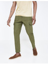 Celio Khaki pánské kalhoty Celio Loking