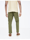Celio Khaki pánské kalhoty Celio Loking