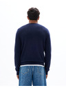 Celio Tmavě modrý pánský kašmírový svetr Celio Jecloud