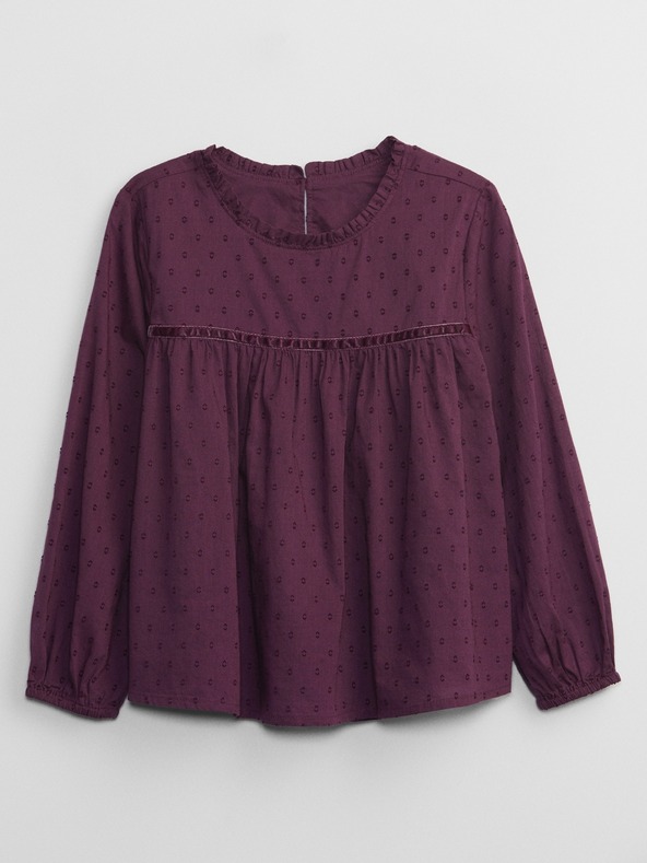 GAP Dětská nabíraná halenka GAP