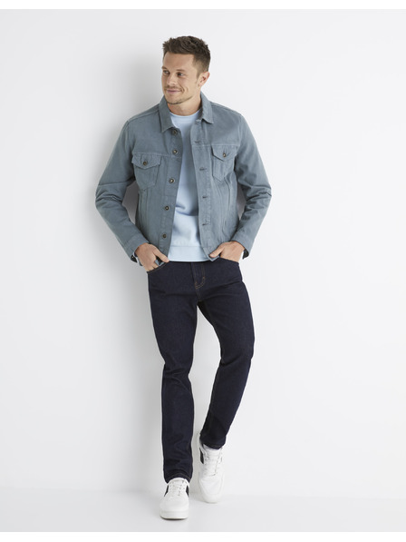 Celio Tmavě modré pánské slim fit džíny Celio Bonew25t