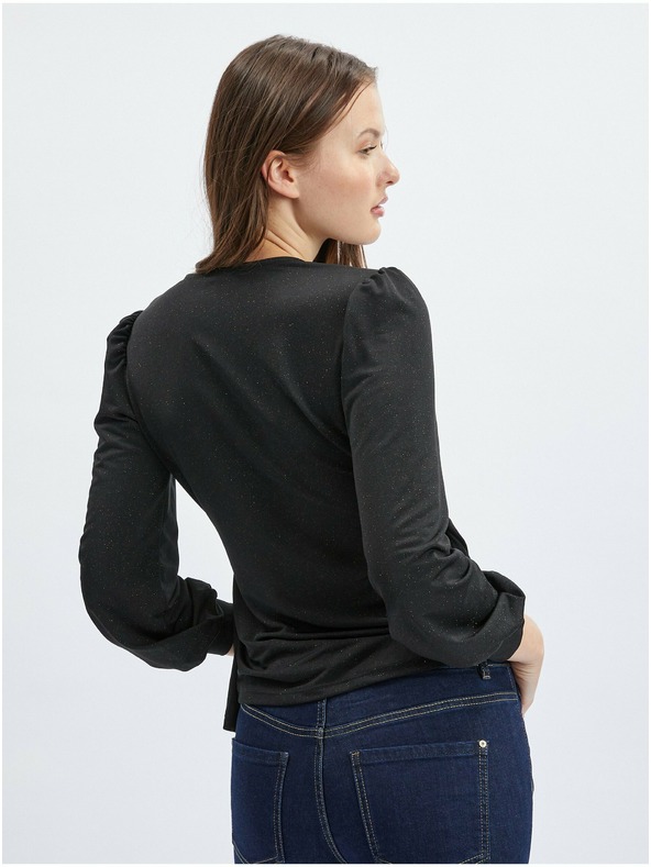 Orsay Černá dámská zavinovací halenka ORSAY