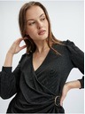 Orsay Černá dámská zavinovací halenka ORSAY