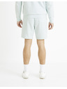 Celio Světle modré pánské teplákové kraťasy Celio Toshort
