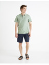 Celio Světle šedé pánské basic polo tričko Celio Feflame
