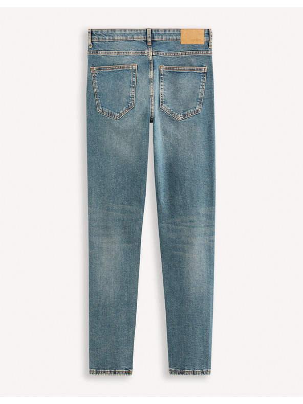 Celio Modré pánské slim fit džíny Celio Fostroy