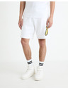 Celio Bílé pánské teplákové kraťasy Celio Fortnite