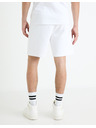 Celio Bílé pánské teplákové kraťasy Celio Fortnite