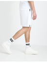 Celio Bílé pánské teplákové kraťasy Celio Fortnite