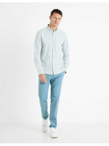 Celio Světle modré pánské chino kalhoty Celio Tocharles
