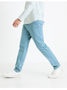 Celio Světle modré pánské chino kalhoty Celio Tocharles