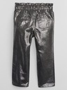 GAP Baby metalické džíny mom GAP