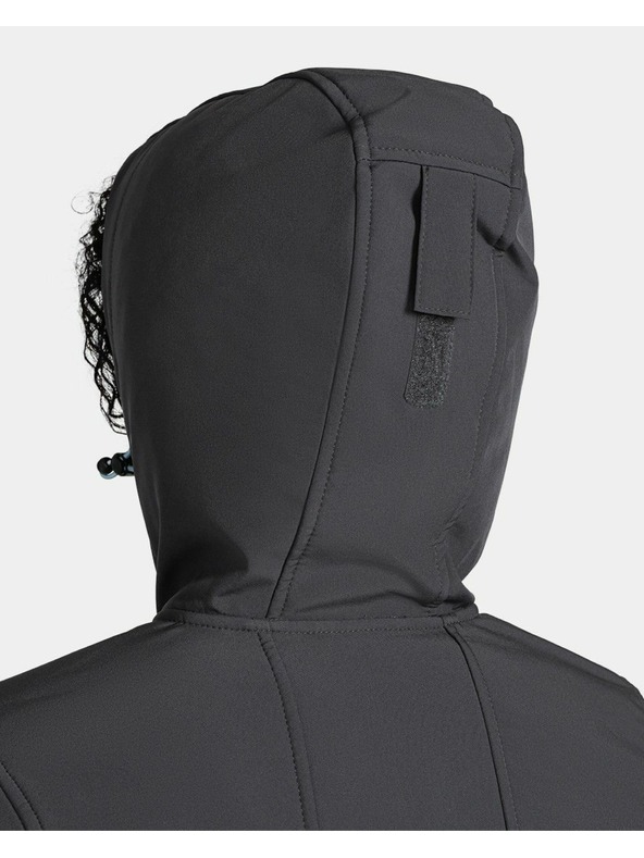 Kilpi Tmavě šedá dámská softshellová bunda Kilpi Rawia