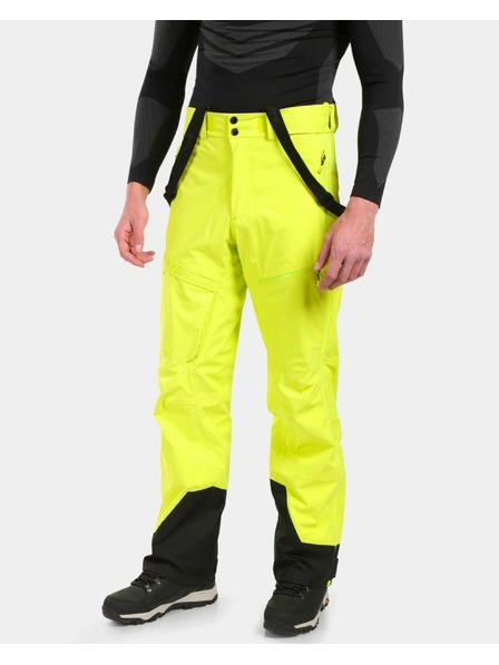 Kilpi Světle zelené pánské lyžařské kalhoty Kilpi Lazzaro