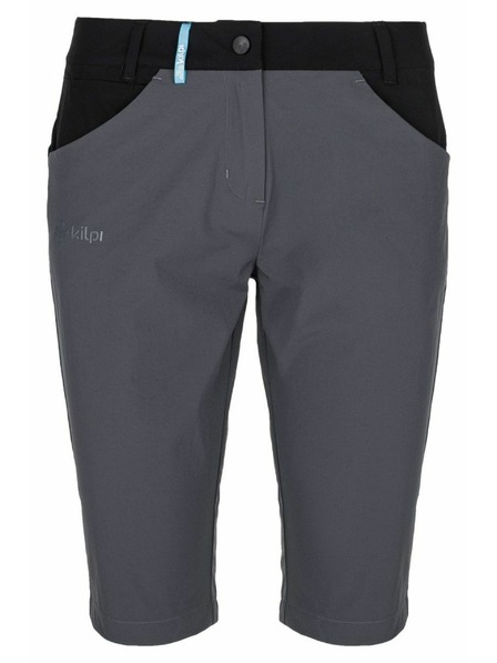 Kilpi Tmavě šedé dámské sportovní kraťasy Kilpi Sylane-W