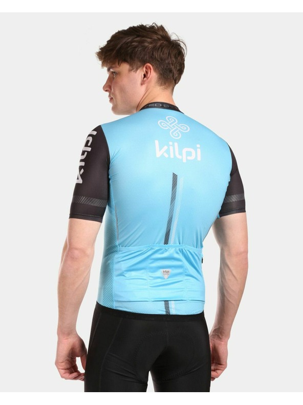 Kilpi Světle modré pánské sportovní tričko na zip Kilpi CORRIDOR