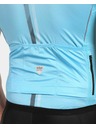 Kilpi Světle modré pánské sportovní tričko na zip Kilpi CORRIDOR