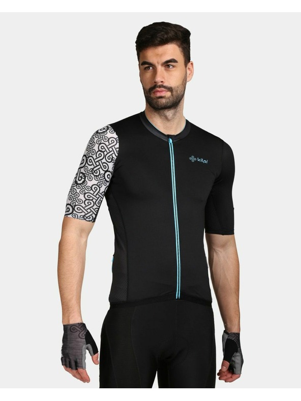 Kilpi Černé pánské sportovní tričko na zip Kilpi PICARD