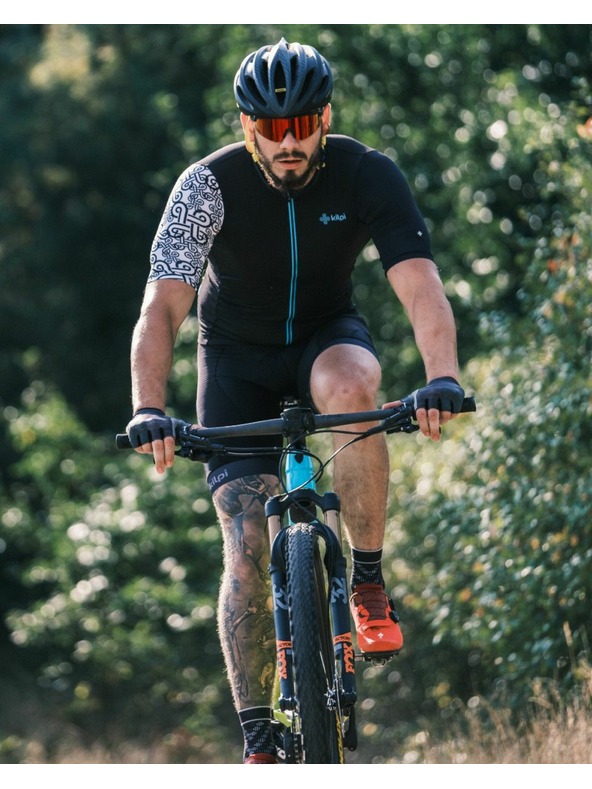 Kilpi Černé pánské sportovní tričko na zip Kilpi PICARD