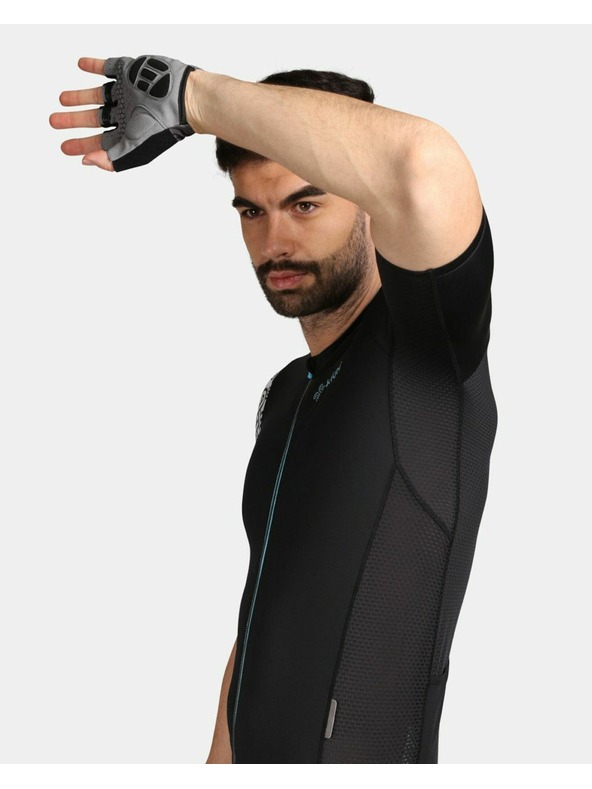 Kilpi Černé pánské sportovní tričko na zip Kilpi PICARD