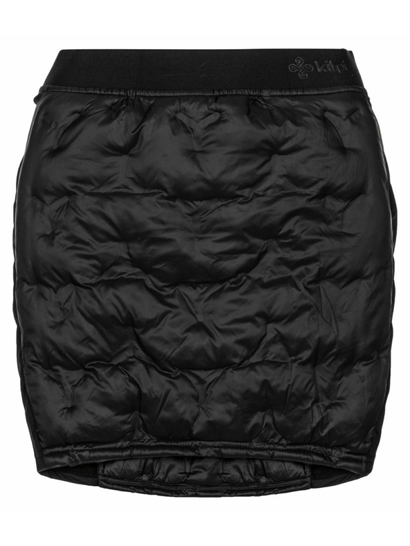 Kilpi Černá dámská zimní prošívaná sukně Kilpi LIAN