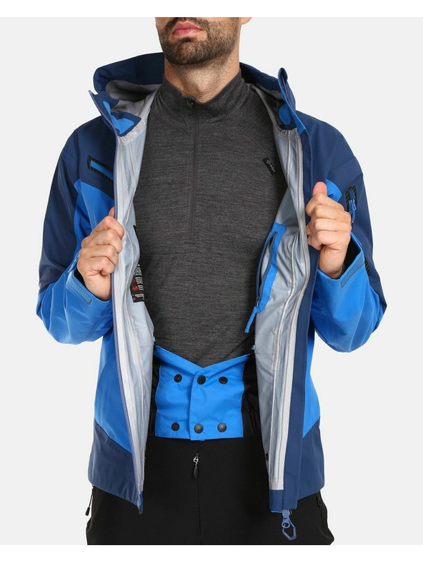 Kilpi Modrá pánská sportovní membránová bunda KILPI Hastar-M
