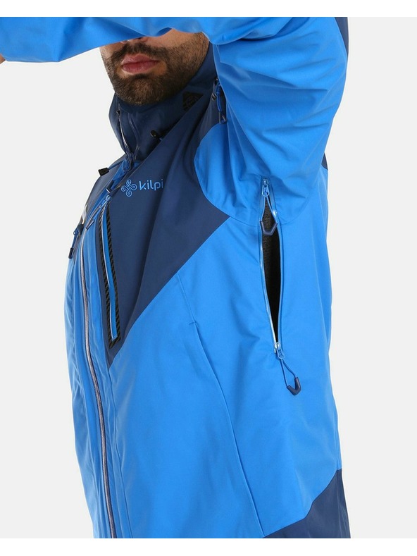 Kilpi Modrá pánská sportovní membránová bunda KILPI Hastar-M
