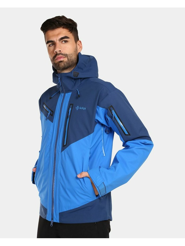 Kilpi Modrá pánská sportovní membránová bunda KILPI Hastar-M