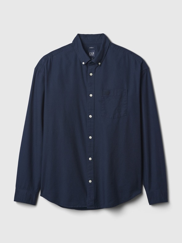 GAP Košile oxford logo oversize GAP