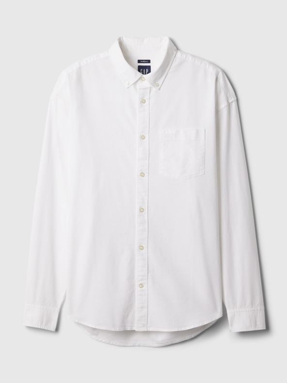 GAP Košile oxford logo oversize GAP