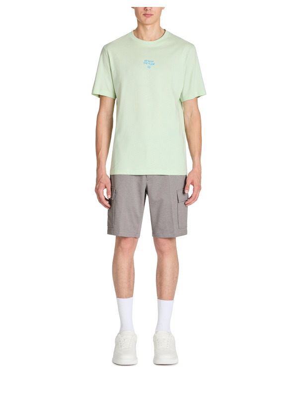 Celio Světle zelené pánské tričko Celio Jeword