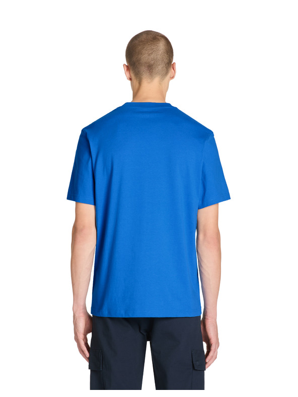 Celio Modré pánské tričko Celio Jeoverdu