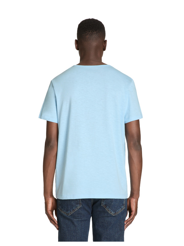 Celio Světle modré pánské tričko Celio Jenecko