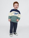 GAP Baby natahovací khaki kalhoty GAP