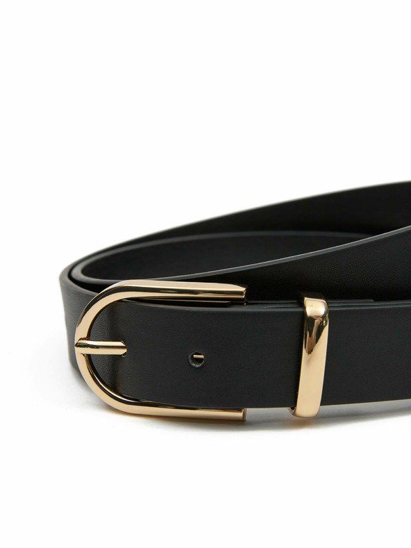 Orsay Černý dámský pásek ORSAY