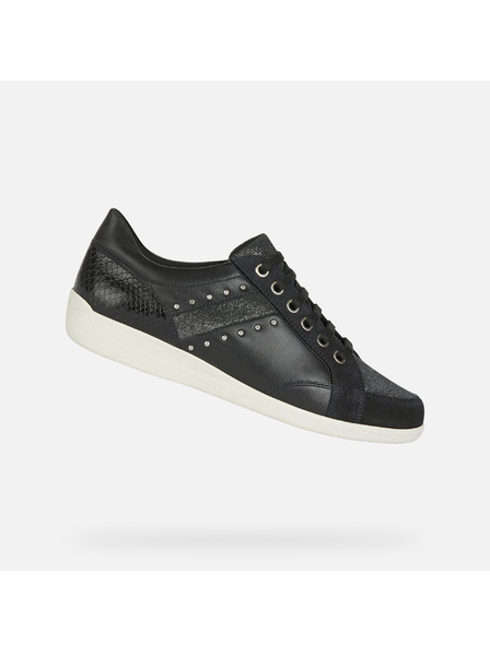 Geox Černé dámské tenisky Geox Myria