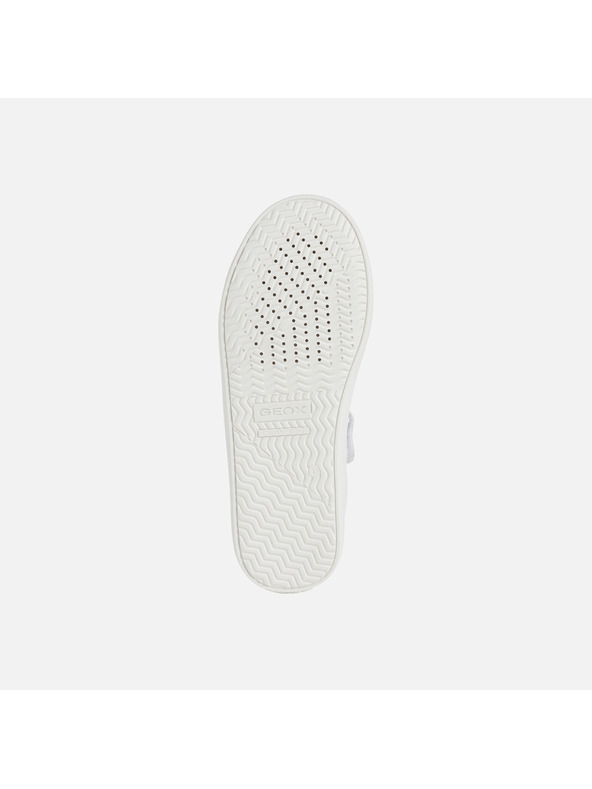 Geox Bílé dívčí tenisky Geox Kathe