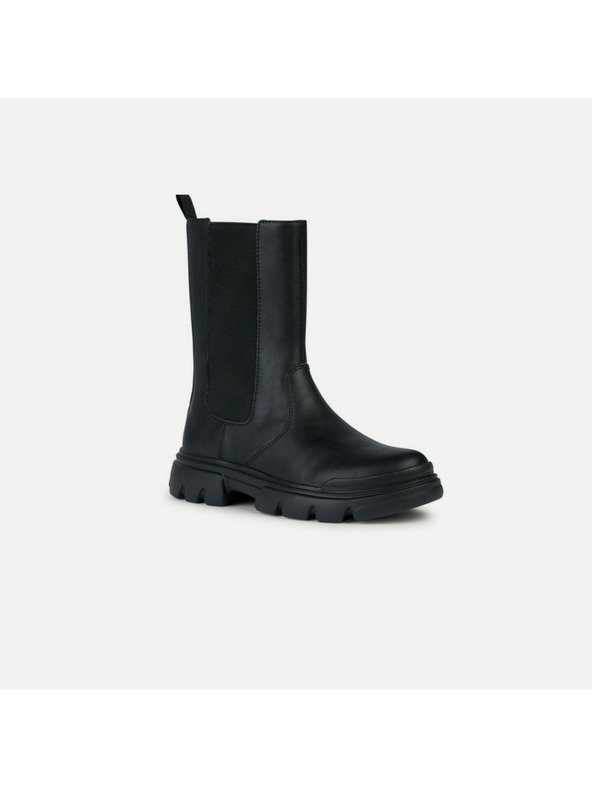 Geox Černá dívčí kotníková obuv Geox Junette