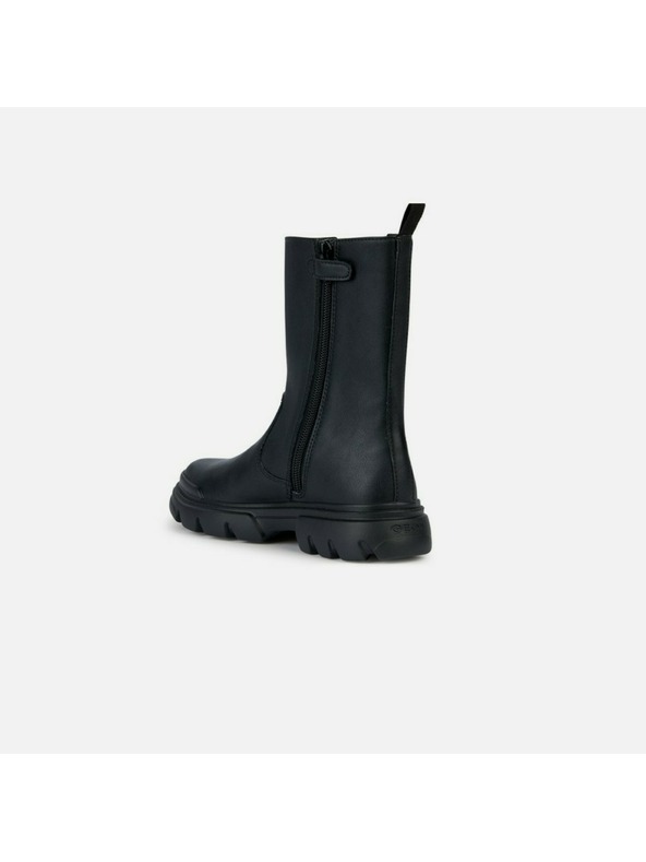 Geox Černá dívčí kotníková obuv Geox Junette