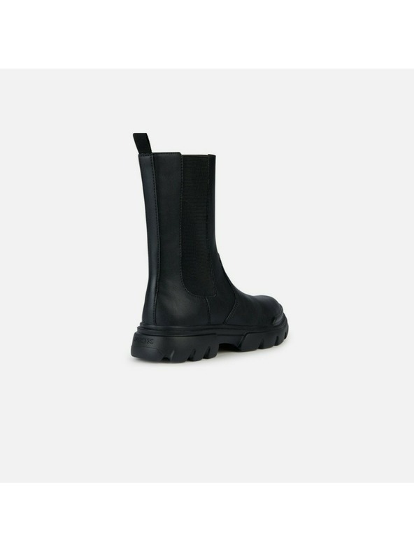 Geox Černá dívčí kotníková obuv Geox Junette