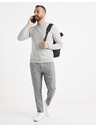 Celio Světle šedý pánský basic svetr Celio