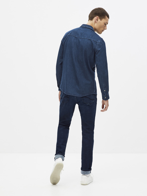 Celio Tmavě modrá košile Celio Sarevient