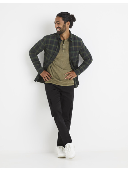 Celio Černé kalhoty Celio Vocaskin