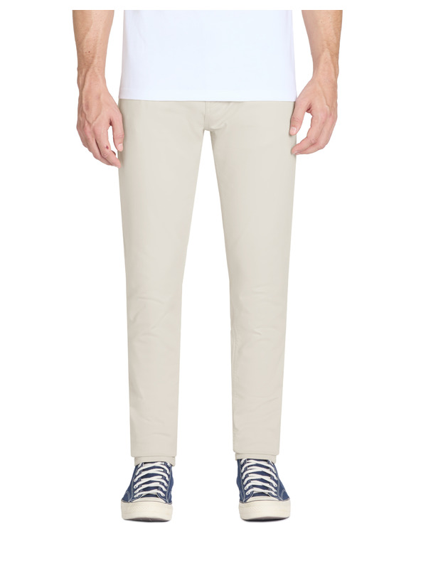 Celio Béžové pánské slim kalhoty Celio Jofive 30