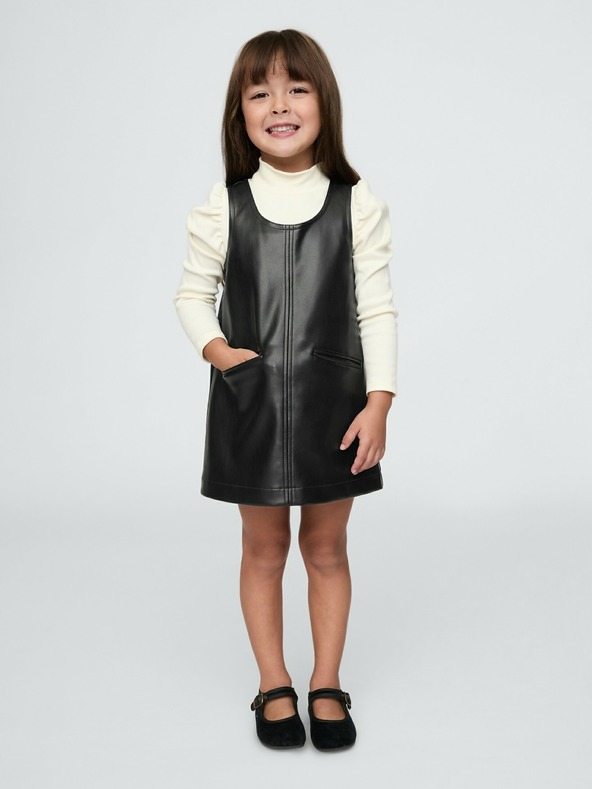 GAP Baby koženkové šaty GAP
