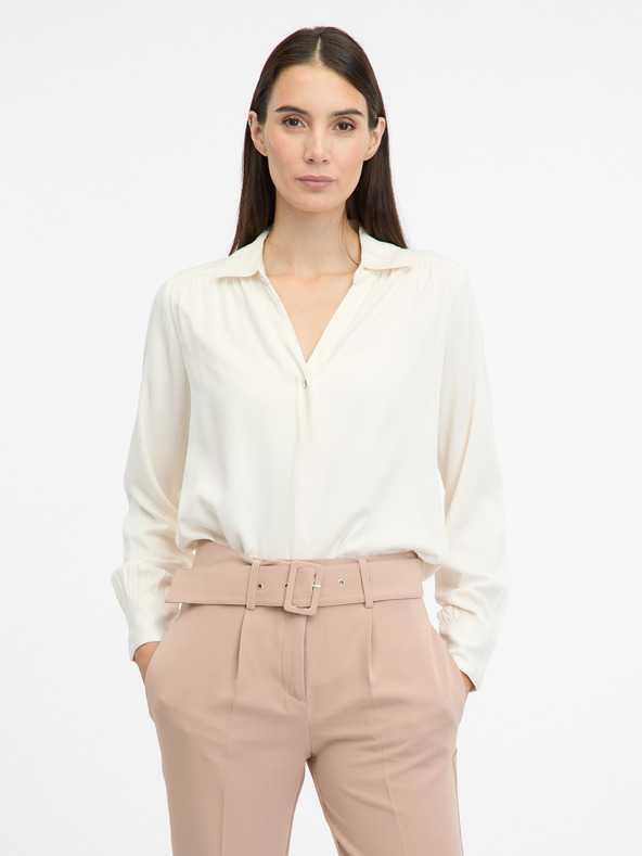 Orsay Krémová dámská halenka ORSAY